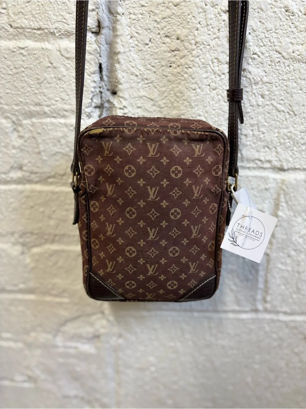 Vintage Louis Vuitton Monogram Mini Lin Crossbody Bag